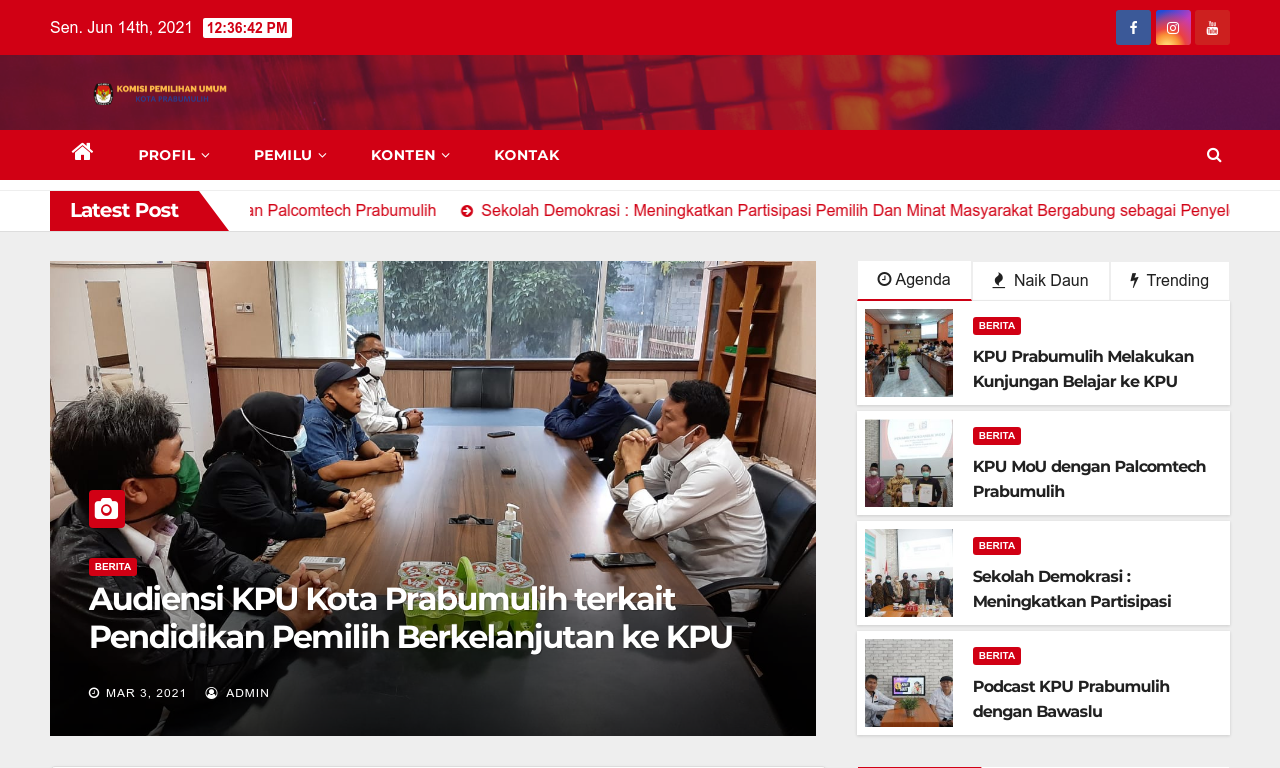 Contoh website instansi/PPID